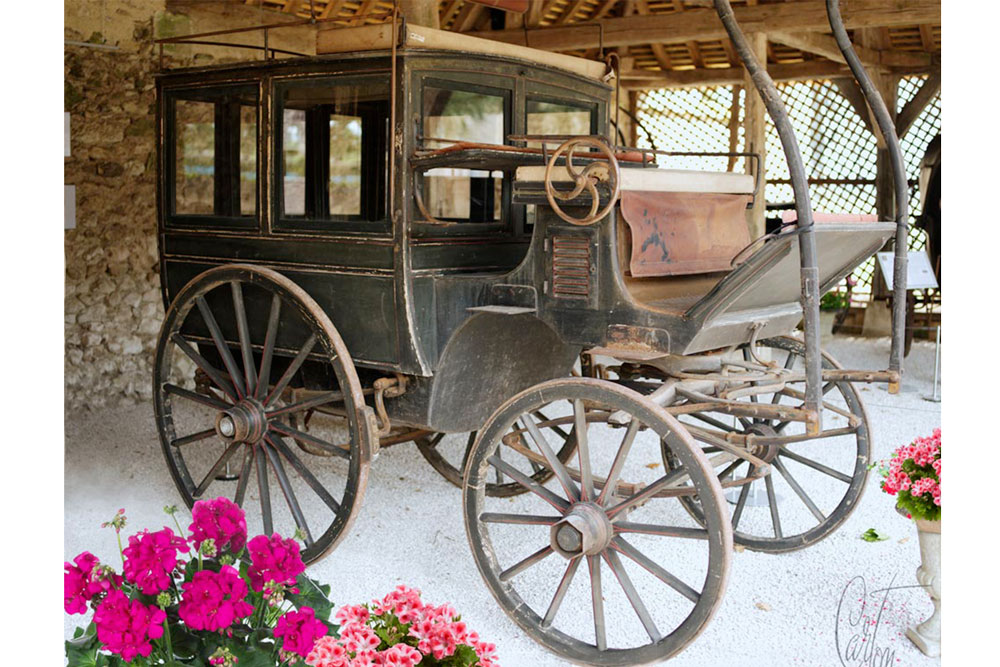 voiture à cheval