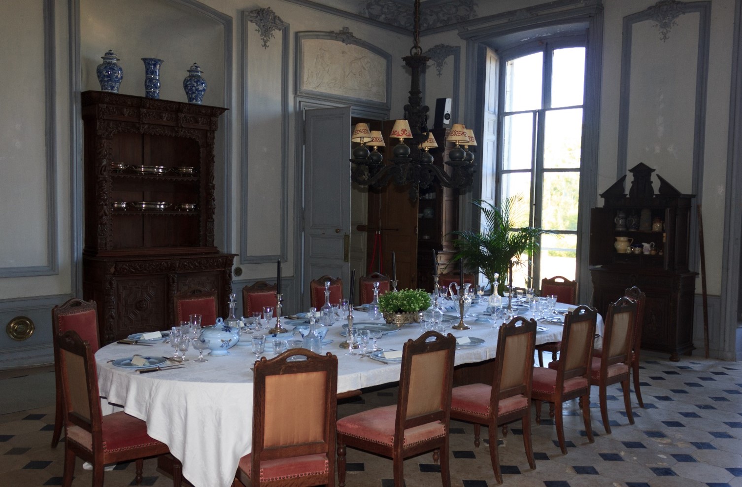 salle à manger château