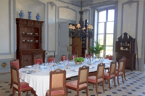 salle à manger château