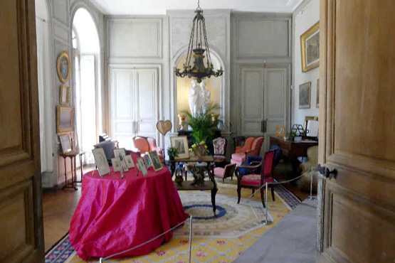 salon d'hiver château