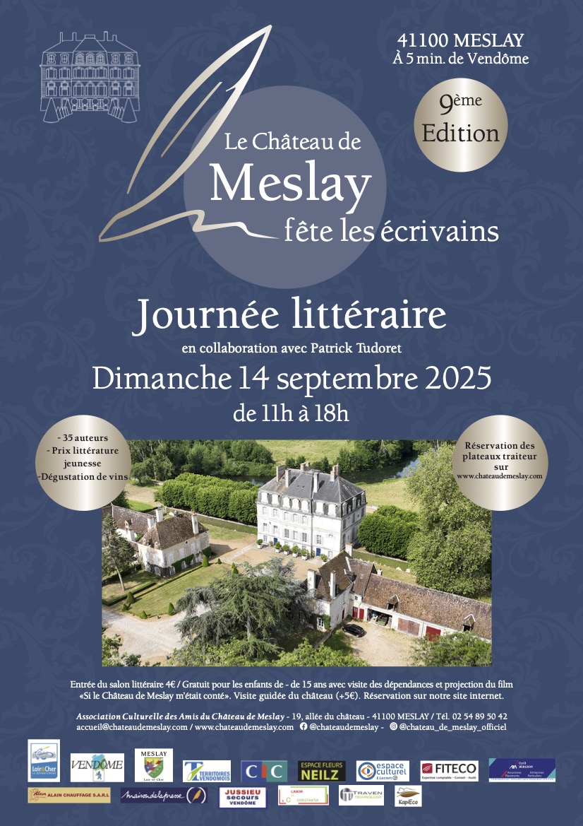 journée littéraire 2025 chateau meslay