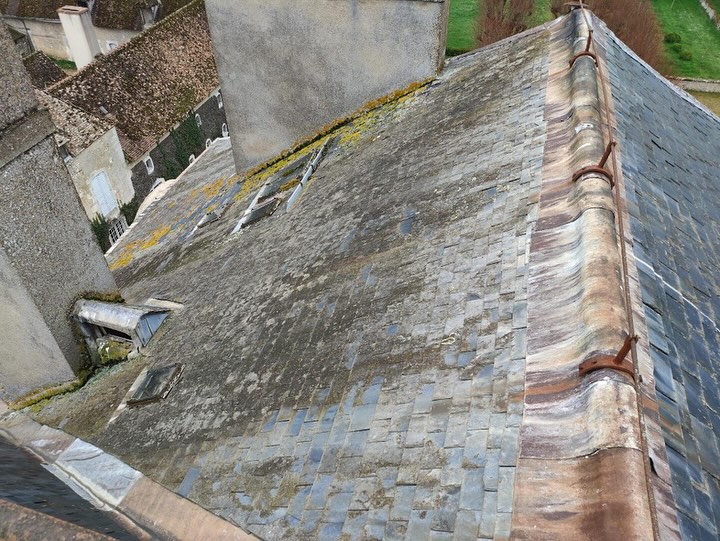 toiture du chateau