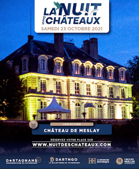 affiche nuit des chateaux 2021