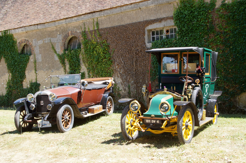 exposition voitures chateau de Meslay